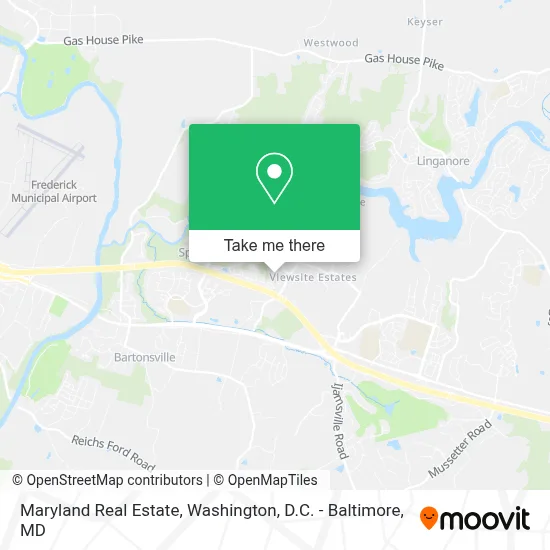 Maryland Real Estate map