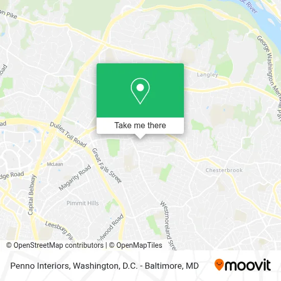 Penno Interiors map