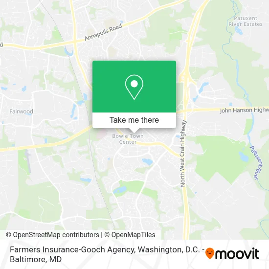 Farmers Insurance-Gooch Agency map