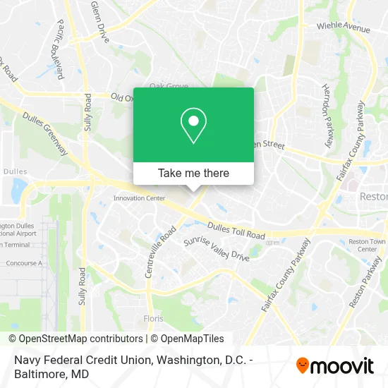 Navy Federal Credit Union map