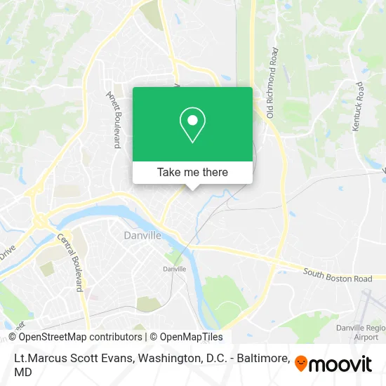 Lt.Marcus Scott Evans map