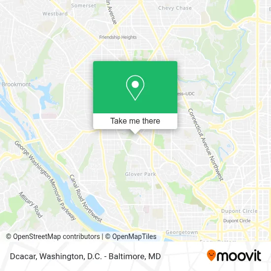 Dcacar map