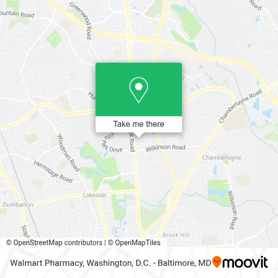 Walmart Pharmacy map
