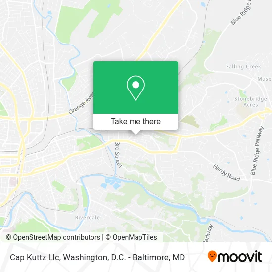 Cap Kuttz Llc map