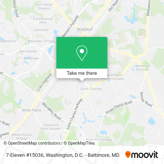 7-Eleven #15036 map