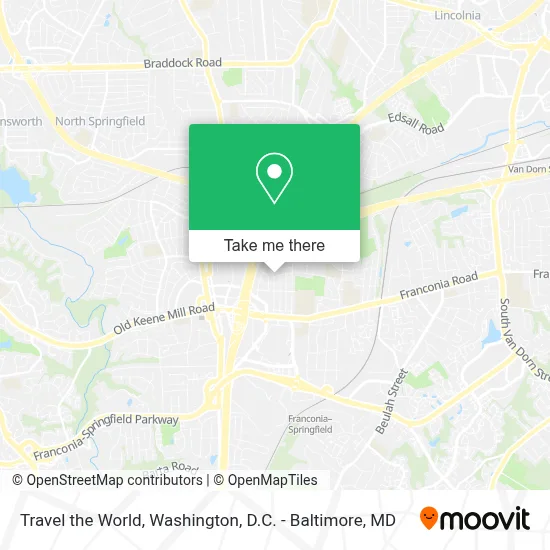 Travel the World map