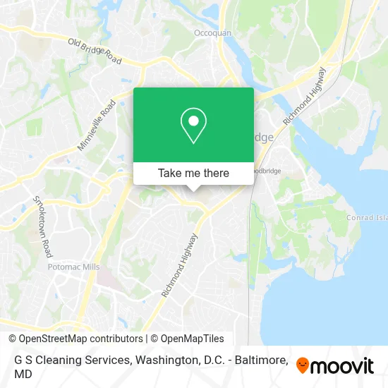 G S Cleaning Services map
