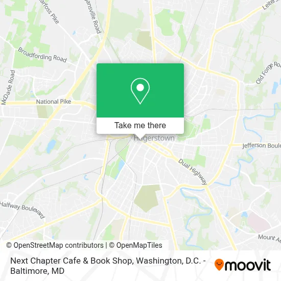 Next Chapter Cafe & Book Shop map