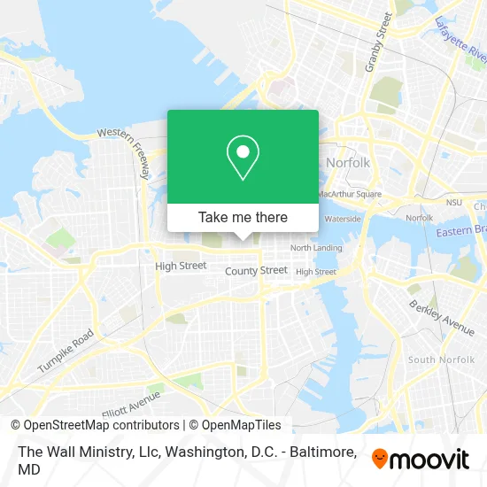 The Wall Ministry, Llc map