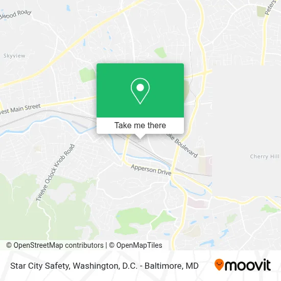 Star City Safety map