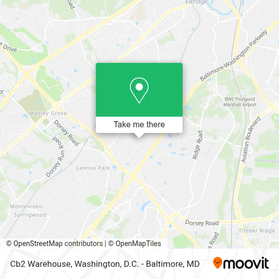 Cb2 Warehouse map