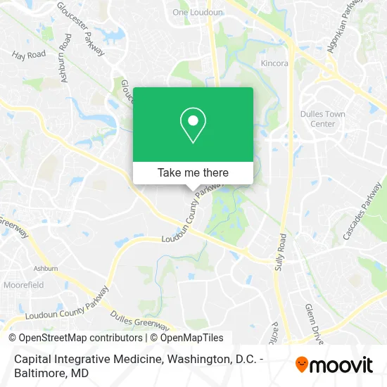 Capital Integrative Medicine map