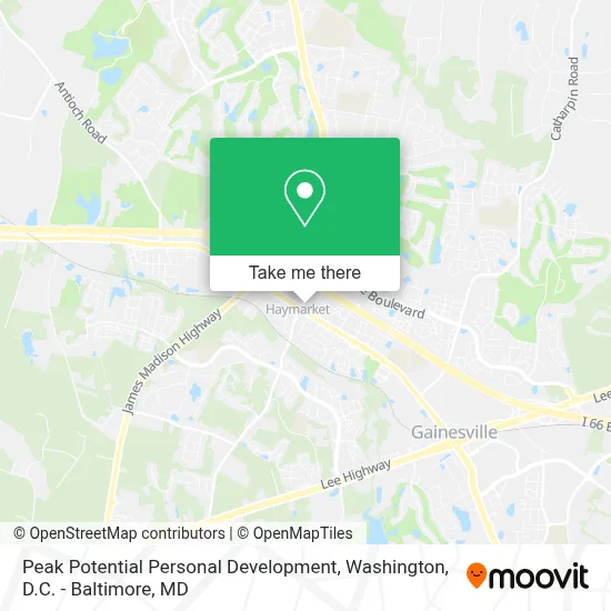 Peak Potential Personal Development map