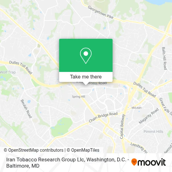 Iran Tobacco Research Group Llc map