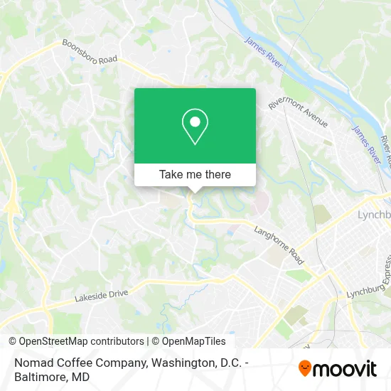 Nomad Coffee Company map