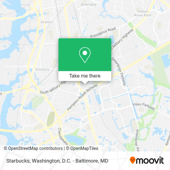 Starbucks map