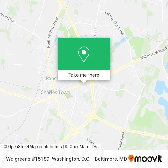 Walgreens #15189 map