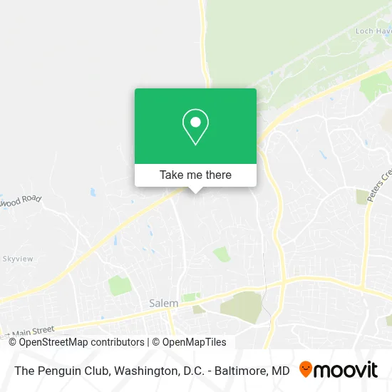The Penguin Club map