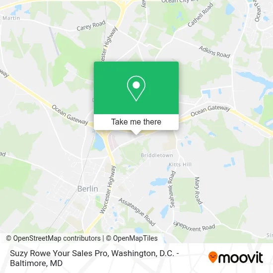 Suzy Rowe Your Sales Pro map