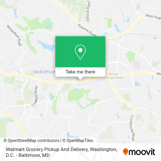 Walmart Grocery Pickup And Delivery map