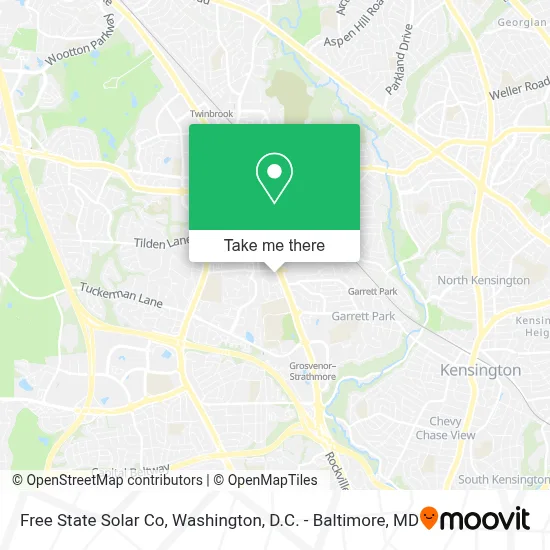 Free State Solar Co map