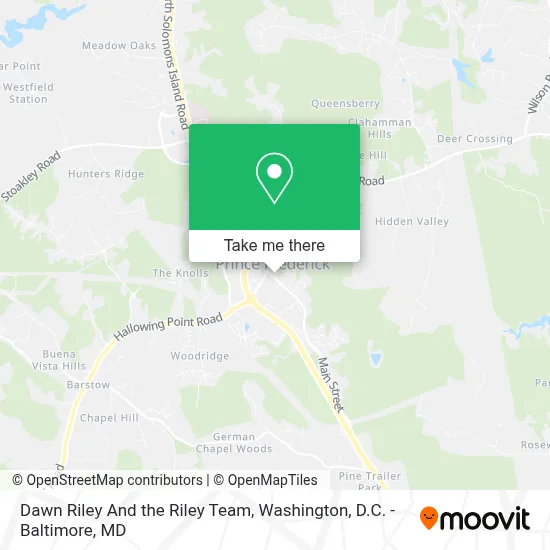 Dawn Riley And the Riley Team map
