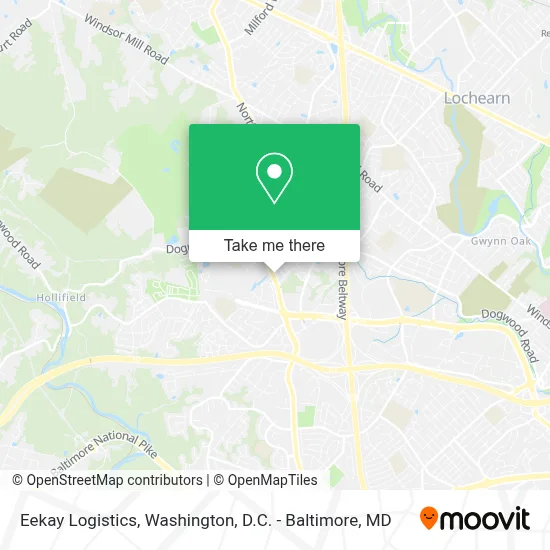 Eekay Logistics map