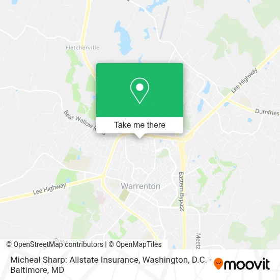 Micheal Sharp: Allstate Insurance map