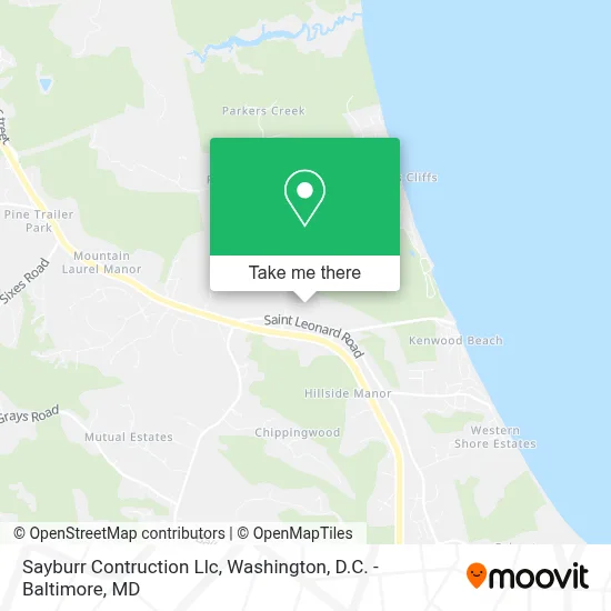 Sayburr Contruction Llc map