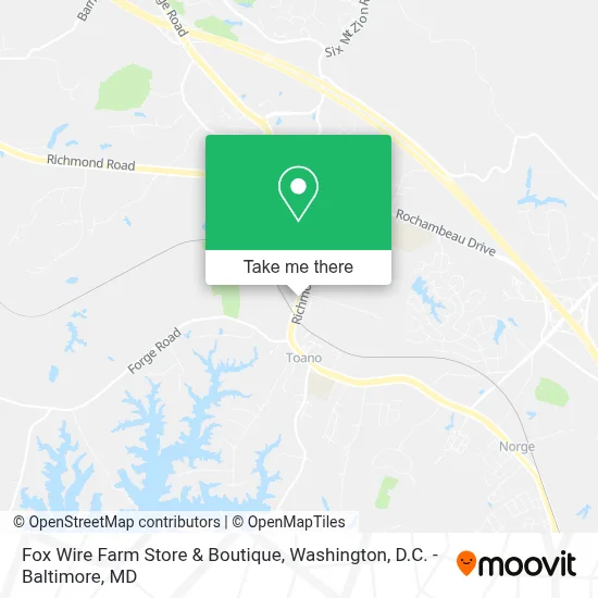 Fox Wire Farm Store & Boutique map