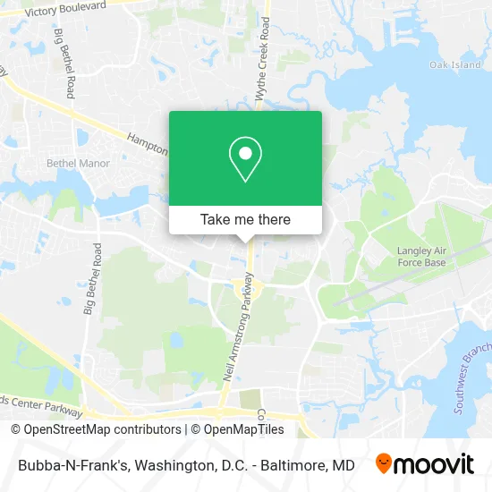 Bubba-N-Frank's map
