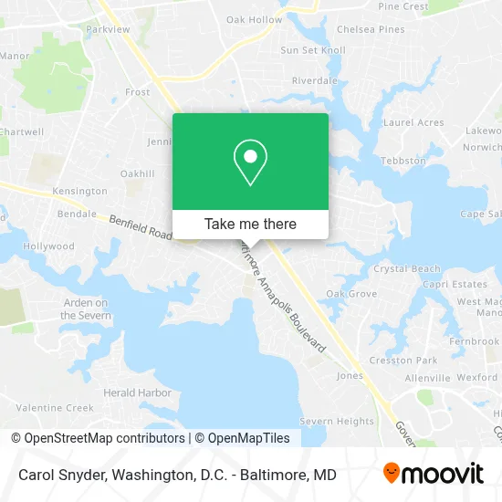 Carol Snyder map