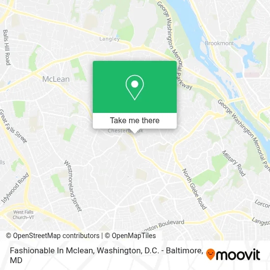 Fashionable In Mclean map