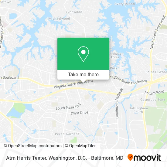 Atm Harris Teeter map