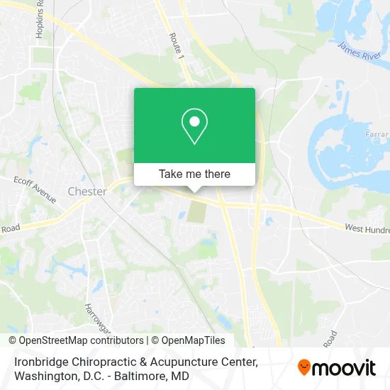 Ironbridge Chiropractic & Acupuncture Center map