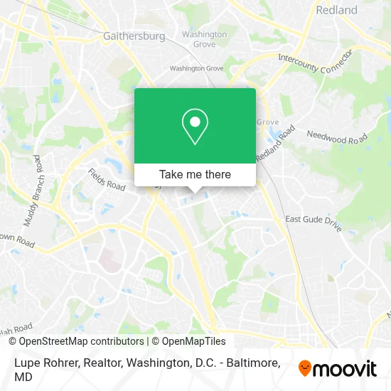 Lupe Rohrer, Realtor map