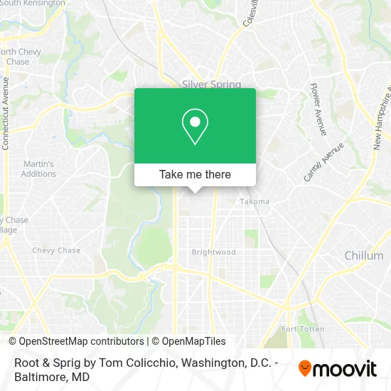 Root & Sprig by Tom Colicchio map