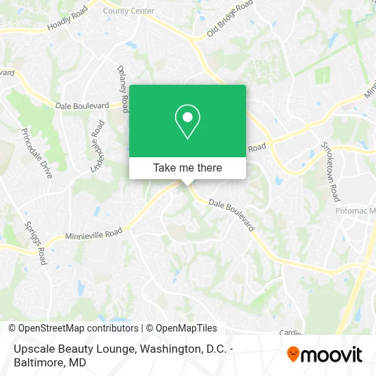 Upscale Beauty Lounge map