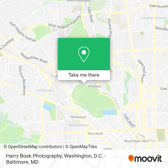 Harry Bosk Photography map