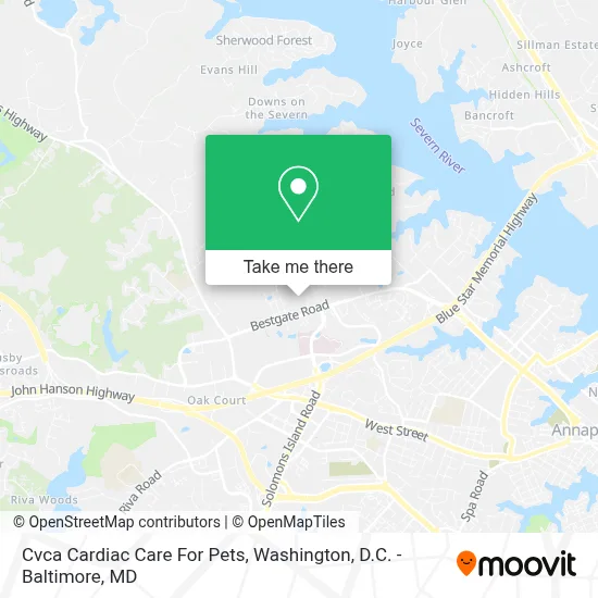 Cvca Cardiac Care For Pets map