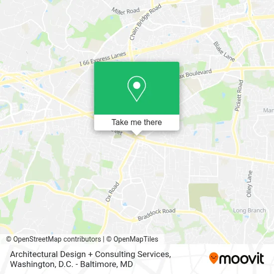 Architectural Design + Consulting Services map