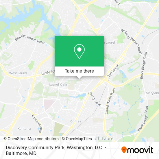 Discovery Community Park map