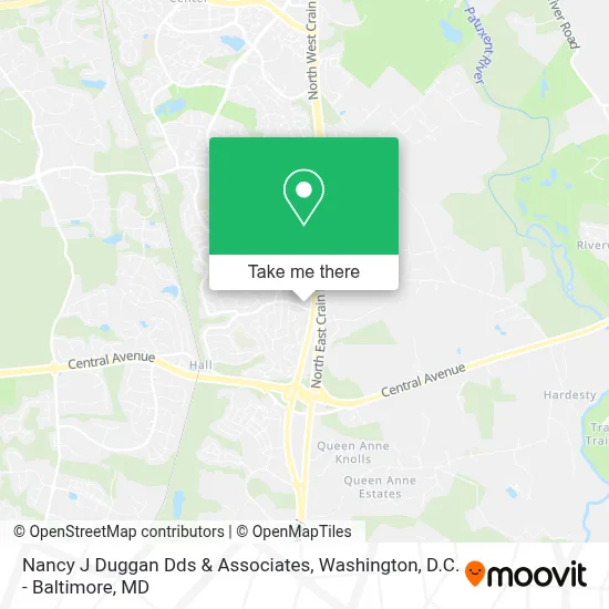 Nancy J Duggan Dds & Associates map
