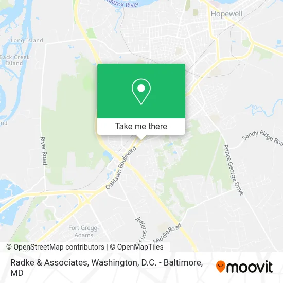 Radke & Associates map