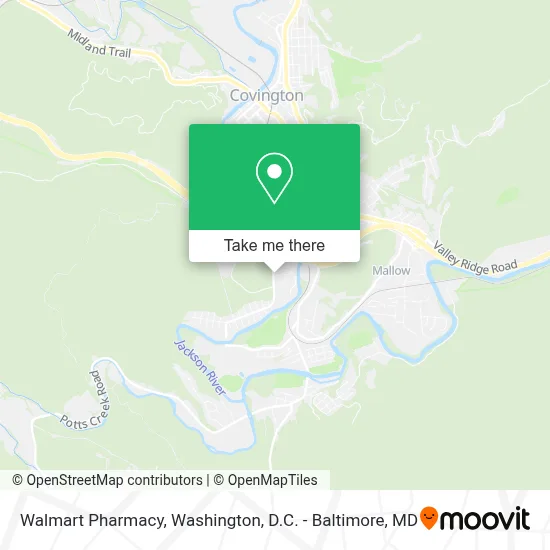 Walmart Pharmacy map