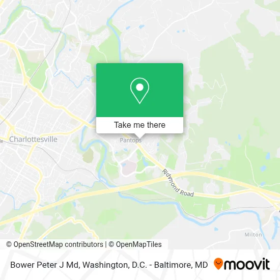 Bower Peter J Md map