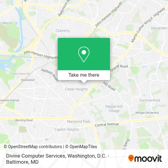 Divine Computer Services map
