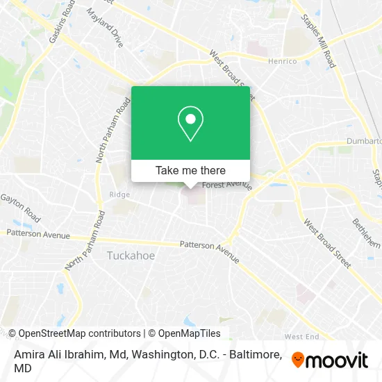 Amira Ali Ibrahim, Md map