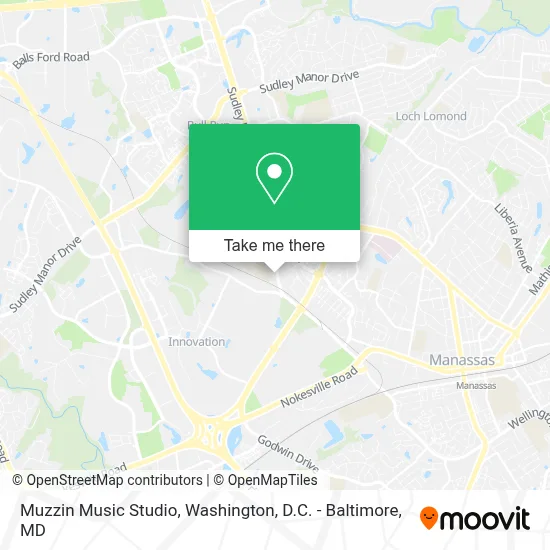 Muzzin Music Studio map