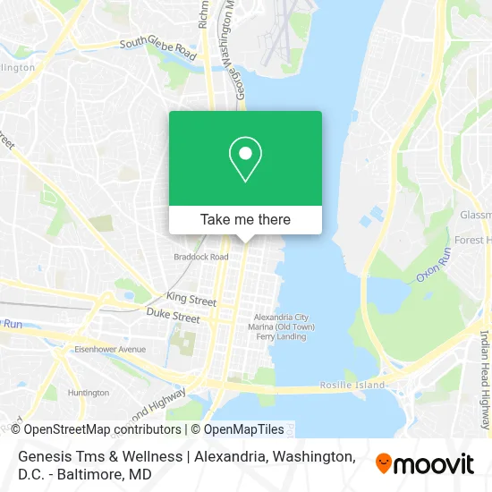 Genesis Tms & Wellness | Alexandria map